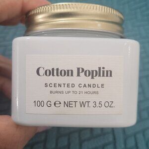 Cotton Poplin Scented Candle-New